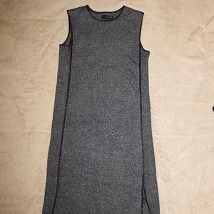 Gray knit Zara dress
